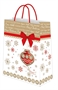 Immagine di Shopper Natale "Shabby" 13x8,6x39 conf. 6 pz.